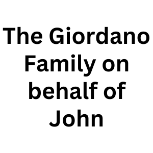 Giordano Family on behalf of John